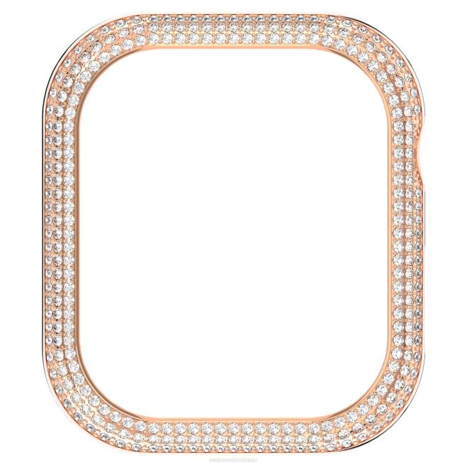 Swarovski DV4B1416 Accessori tono oro rosa custodia scintillante compatibile con Apple Watch