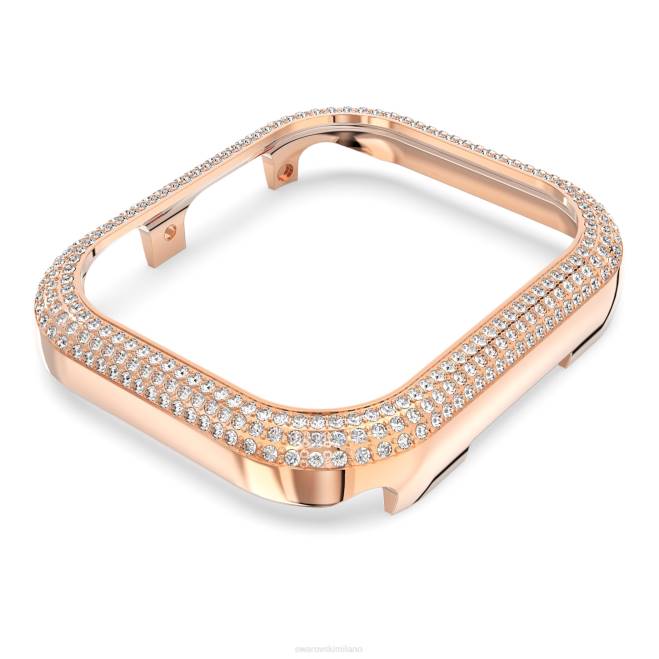 Swarovski DV4B1416 Accessori tono oro rosa custodia scintillante compatibile con Apple Watch