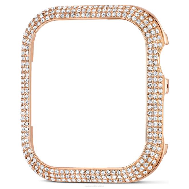 Swarovski DV4B1418 Accessori tono oro rosa custodia scintillante compatibile con Apple Watch