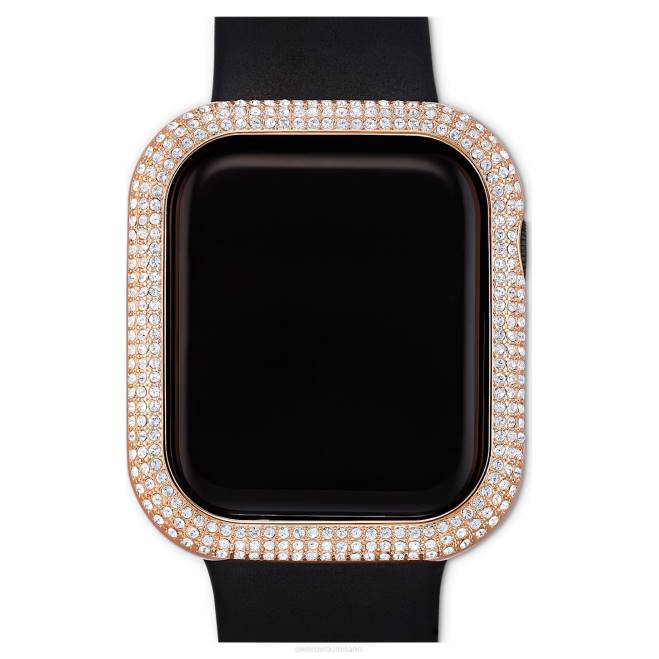 Swarovski DV4B1418 Accessori tono oro rosa custodia scintillante compatibile con Apple Watch