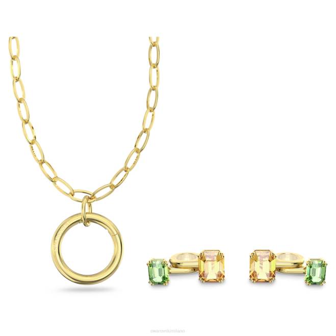 Swarovski DV4B1424 Accessori multicolore, placcato color oro gioielli in baccello