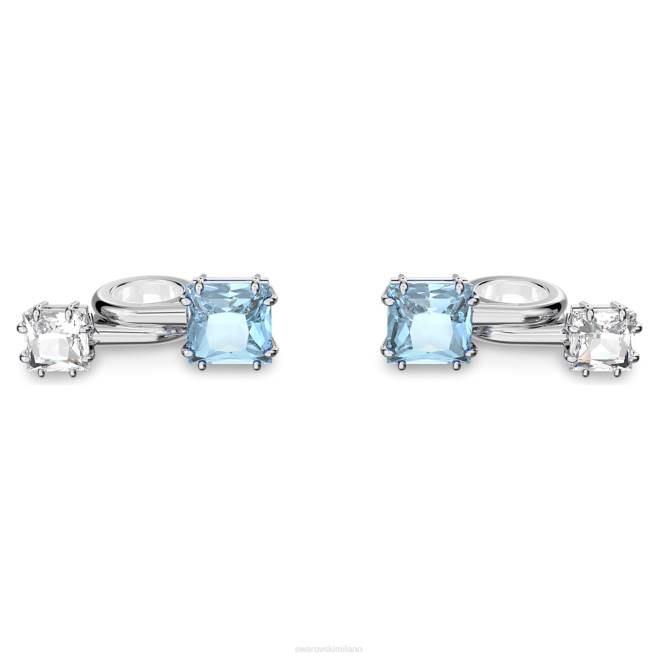 Swarovski DV4B1426 Accessori blu, placcato argento gioielli in baccello