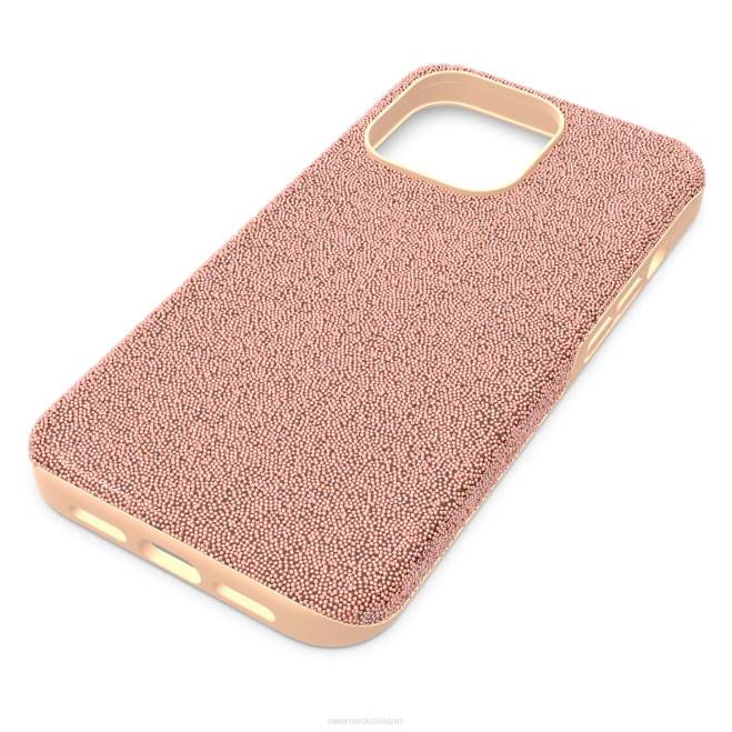Swarovski DV4B1355 Accessori tono oro rosa custodia alta per smartphone nuova