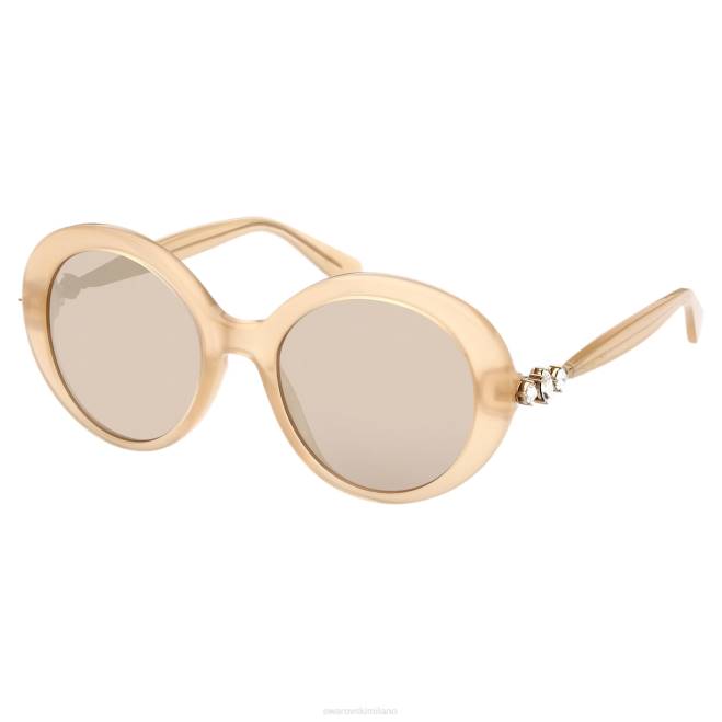 Swarovski DV4B1432 Accessori forma ovale, sk0360 45 g, tono oro occhiali da sole