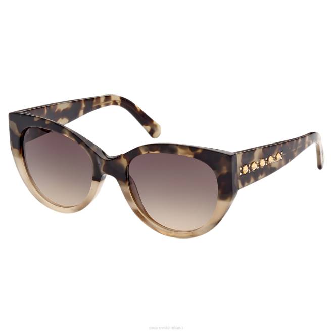 Swarovski DV4B1435 Accessori forma cat-eye, sk0372 56f, multicolore occhiali da sole