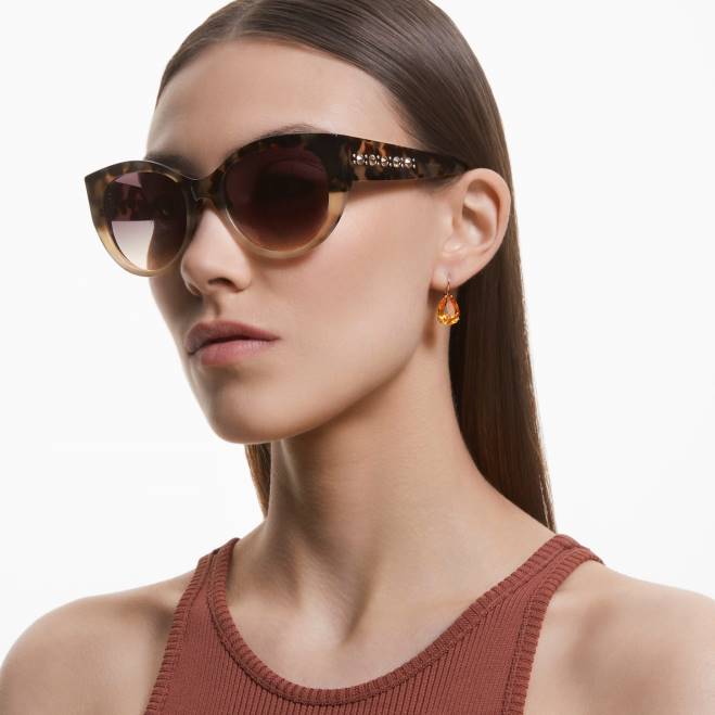 Swarovski DV4B1435 Accessori forma cat-eye, sk0372 56f, multicolore occhiali da sole