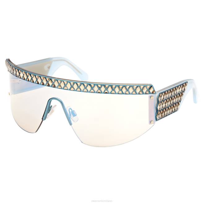 Swarovski DV4B1445 Accessori maschera, tinta sfumata, sk0363 30x, blu occhiali da sole