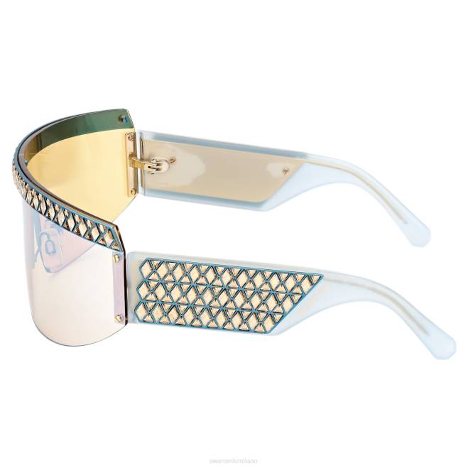 Swarovski DV4B1445 Accessori maschera, tinta sfumata, sk0363 30x, blu occhiali da sole