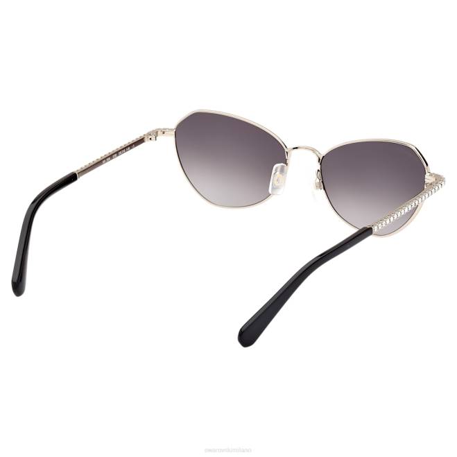 Swarovski DV4B1457 Accessori tinta sfumata, sk0386 32b, nero occhiali da sole