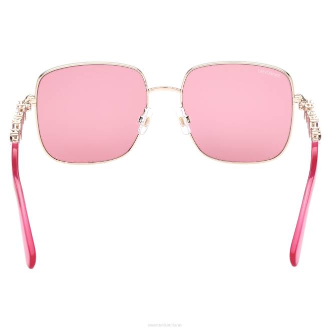 Swarovski DV4B1461 Accessori forma quadrata, sk0358 32s, rosa occhiali da sole