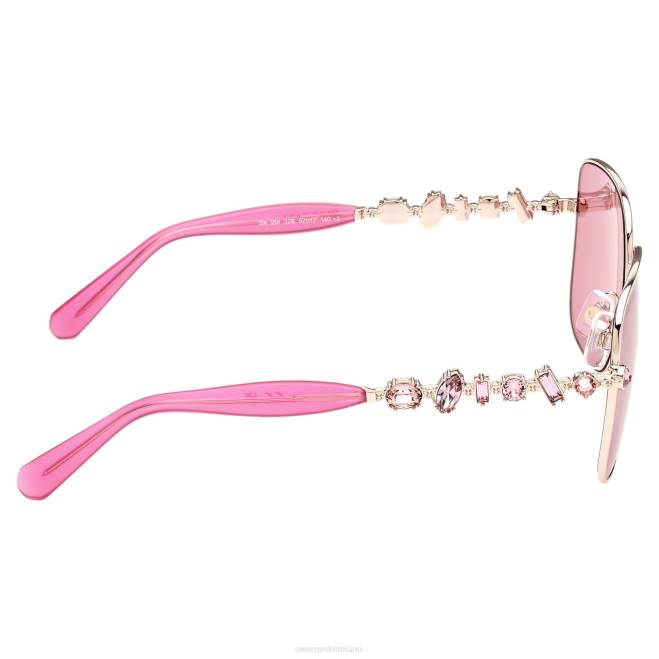 Swarovski DV4B1461 Accessori forma quadrata, sk0358 32s, rosa occhiali da sole