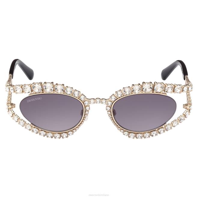 Swarovski DV4B1465 Accessori dichiarazione, sk0385 32b, grigio occhiali da sole