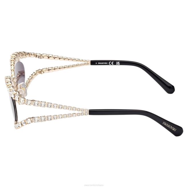 Swarovski DV4B1465 Accessori dichiarazione, sk0385 32b, grigio occhiali da sole