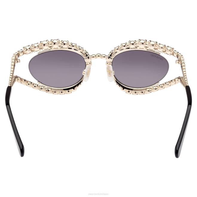 Swarovski DV4B1465 Accessori dichiarazione, sk0385 32b, grigio occhiali da sole