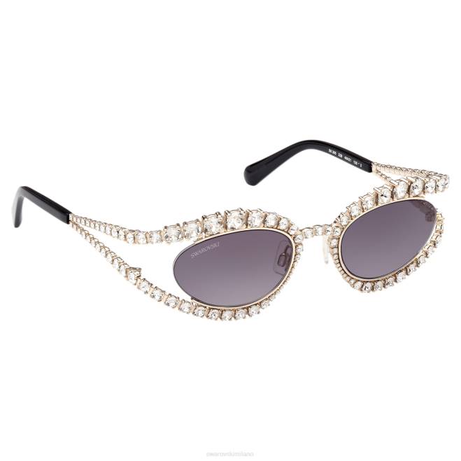 Swarovski DV4B1465 Accessori dichiarazione, sk0385 32b, grigio occhiali da sole