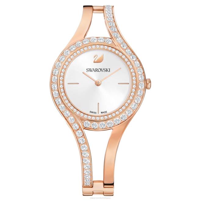 Swarovski DV4B1158 Accessori prodotto in Svizzera, bracciale in metallo, tonalità oro rosa, finitura tonalità oro rosa orologio eterno