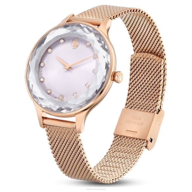 Swarovski DV4B1198 Accessori prodotto in Svizzera, bracciale in metallo, tonalità oro rosa, finitura tonalità oro rosa orologio Octea Nova
