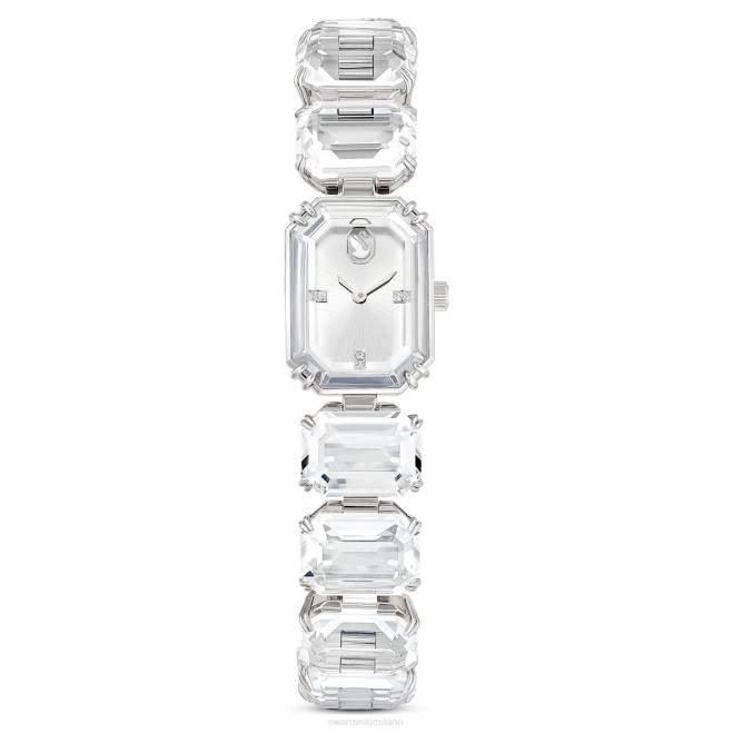 Swarovski DV4B1225 Accessori Bracciale taglio ottagonale, bianco, acciaio inossidabile orologio