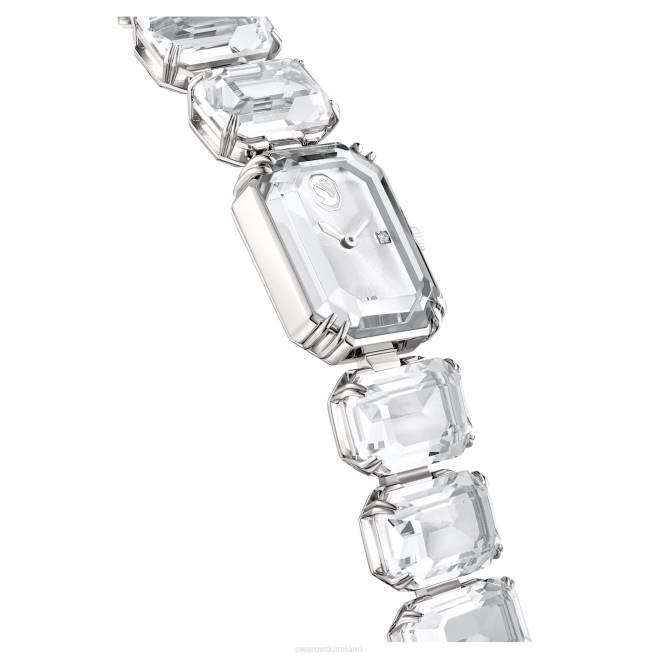 Swarovski DV4B1225 Accessori Bracciale taglio ottagonale, bianco, acciaio inossidabile orologio