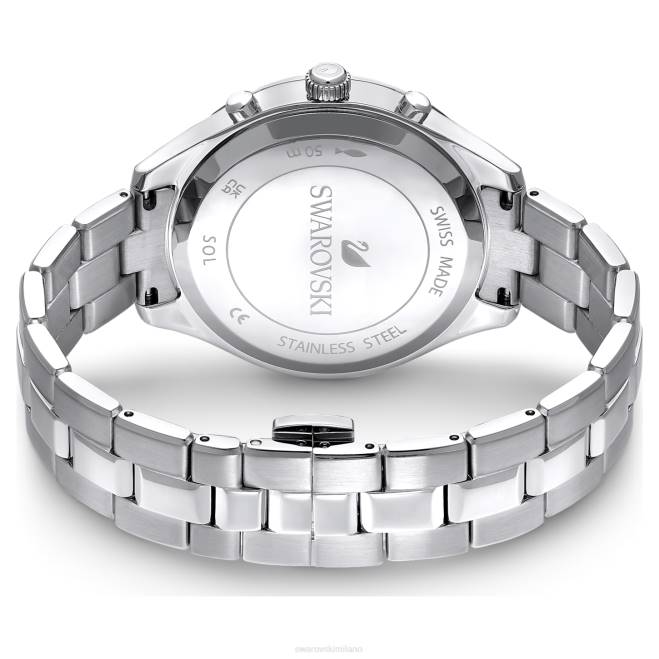 Swarovski DV4B1226 Accessori prodotto in Svizzera, bracciale in metallo, viola, acciaio inossidabile orologio sportivo Octea Lux