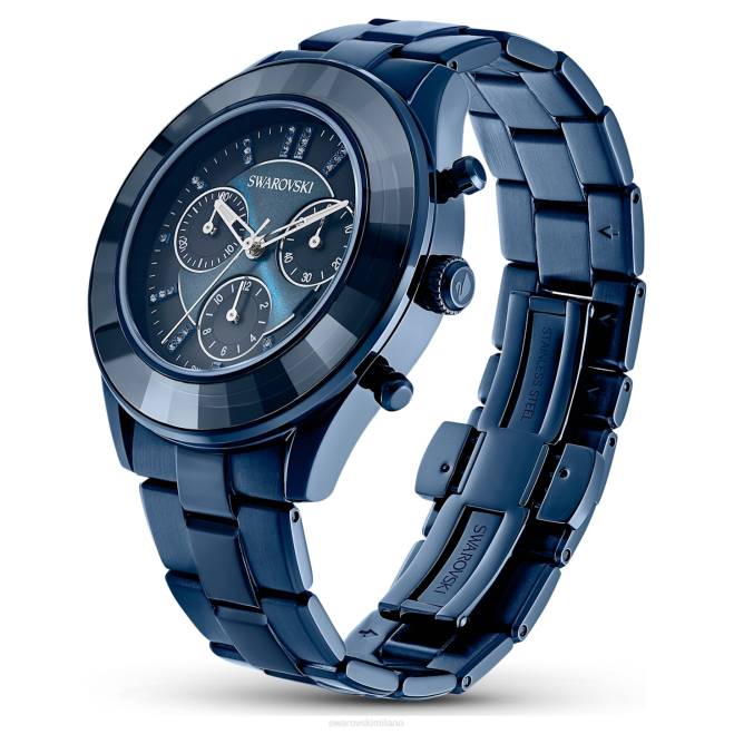 Swarovski DV4B1232 Accessori swiss made, bracciale in metallo, colore blu, finitura blu orologio sportivo Octea Lux