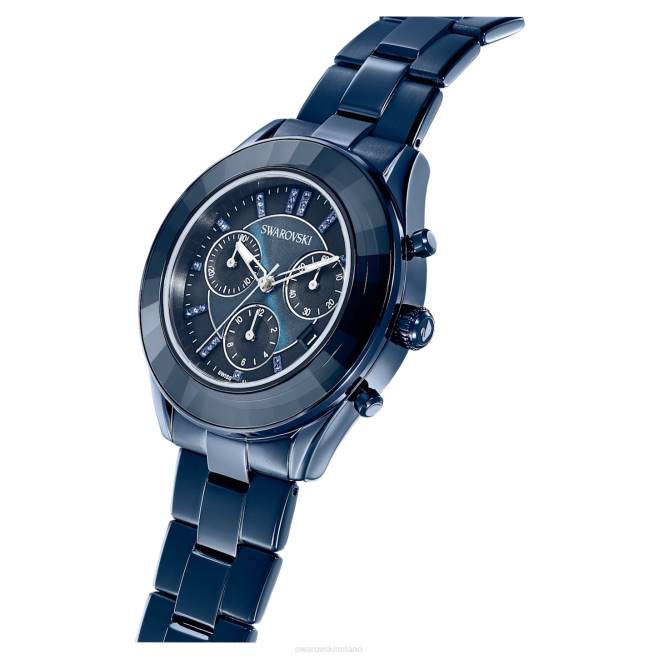 Swarovski DV4B1232 Accessori swiss made, bracciale in metallo, colore blu, finitura blu orologio sportivo Octea Lux