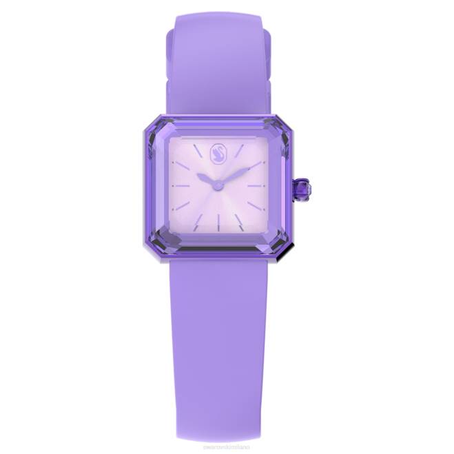 Swarovski DV4B1256 Accessori cinturino in silicone, viola orologio