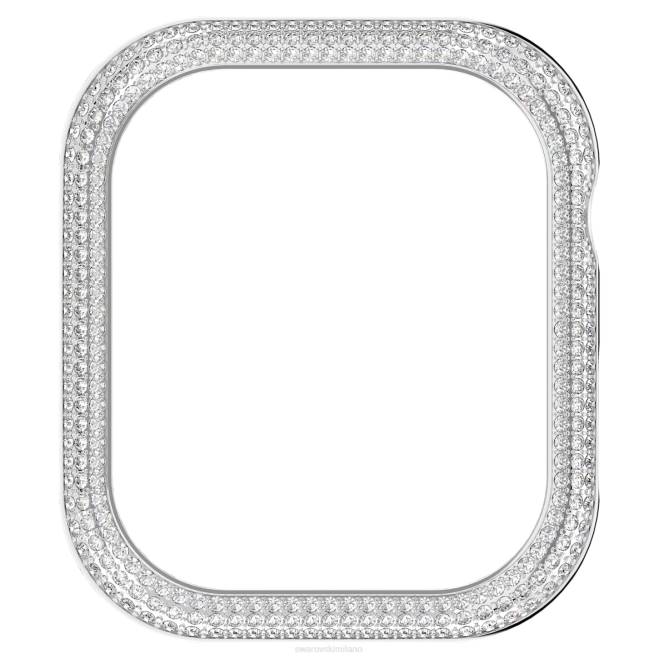 Swarovski DV4B1415 Accessori tono argento custodia scintillante compatibile con Apple Watch