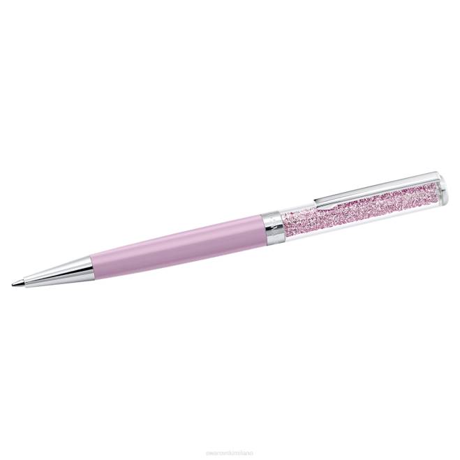 Swarovski DV4B1263 Accessori viola, laccato viola, cromato penna a sfera cristallina