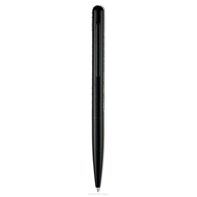 Swarovski DV4B1270 Accessori nero, laccato nero penna a sfera con cristalli scintillanti