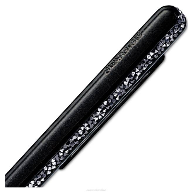 Swarovski DV4B1270 Accessori nero, laccato nero penna a sfera con cristalli scintillanti