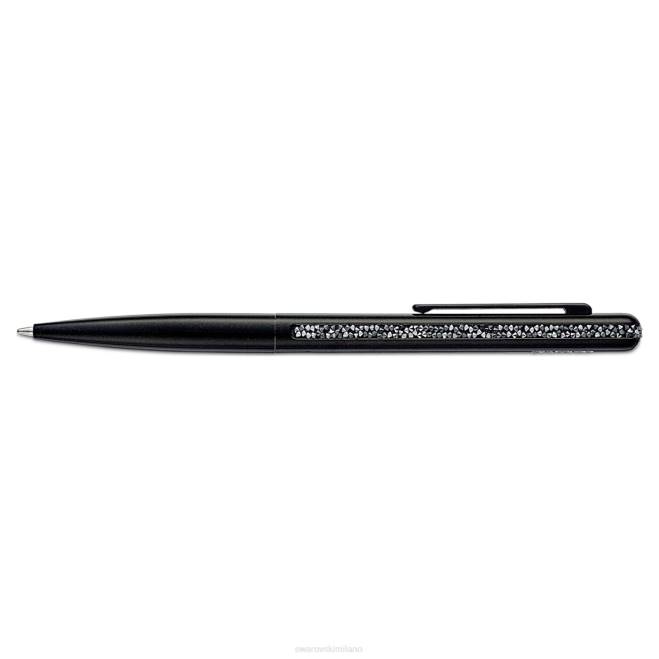 Swarovski DV4B1270 Accessori nero, laccato nero penna a sfera con cristalli scintillanti