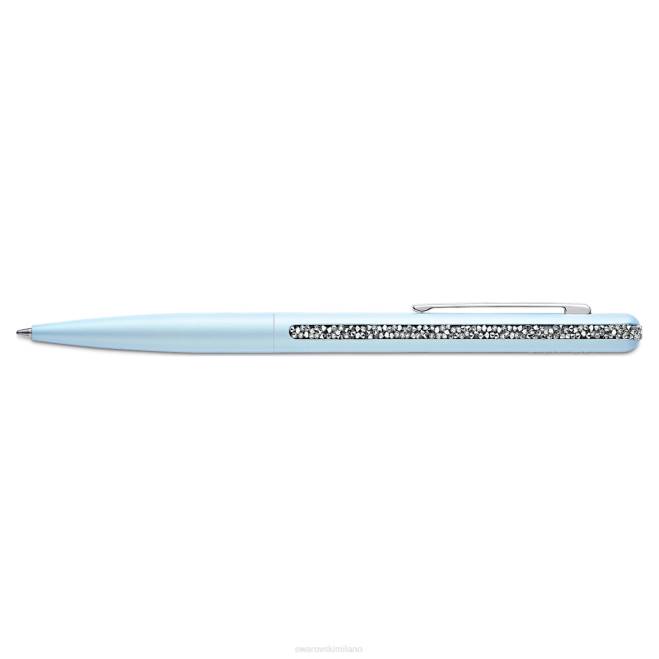 Swarovski DV4B1274 Accessori blu, laccato blu, cromato penna a sfera con cristalli scintillanti