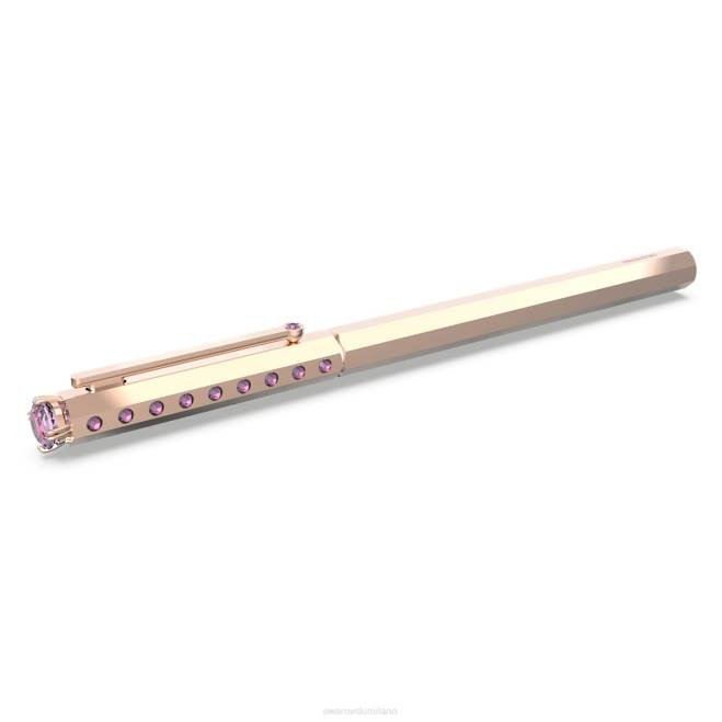 Swarovski DV4B1279 Accessori classico, rosa, placcato nella tonalità oro rosa penna a sfera