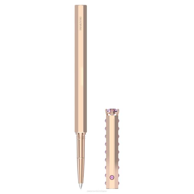 Swarovski DV4B1279 Accessori classico, rosa, placcato nella tonalità oro rosa penna a sfera