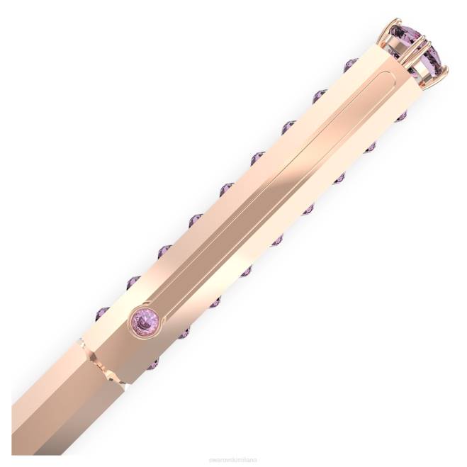Swarovski DV4B1279 Accessori classico, rosa, placcato nella tonalità oro rosa penna a sfera
