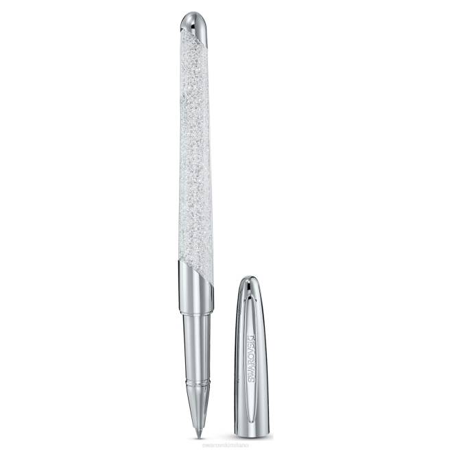 Swarovski DV4B1286 Accessori tono argento, cromato penna roller cristallina nova