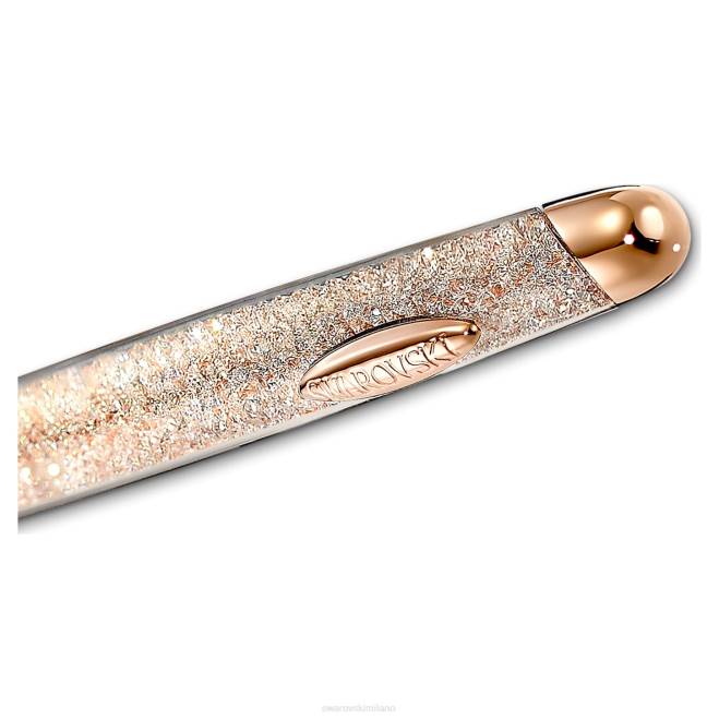 Swarovski DV4B1291 Accessori tono oro rosa, placcato tono oro rosa penna a sfera cristallina nova