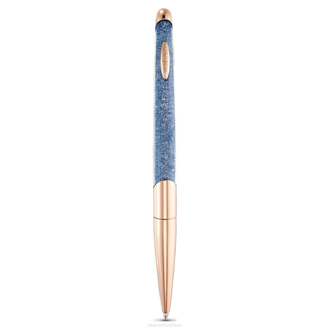Swarovski DV4B1306 Accessori blu, placcato tonalità oro rosa penna a sfera Crystalline Nova Anniversary