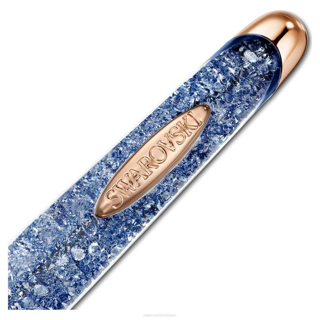 Swarovski DV4B1306 Accessori blu, placcato tonalità oro rosa penna a sfera Crystalline Nova Anniversary