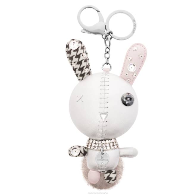 Swarovski DV4B1428 Accessori coniglio, grigio, acciaio inossidabile Ciondolo da borsa Matilde