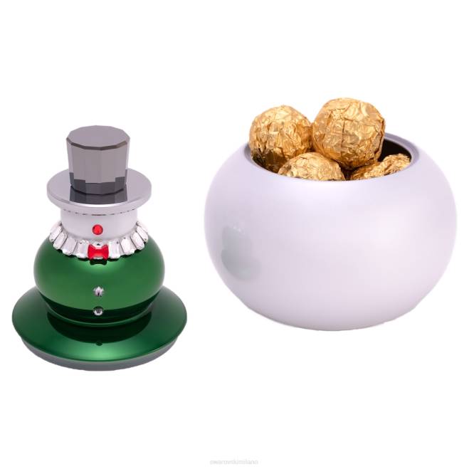 Swarovski DV4B1776 decorazioni collezione ciotola di caramelle pupazzo di neve per le vacanze