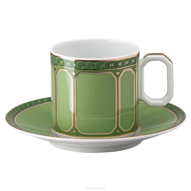 Swarovski DV4B1712 decorazioni porcellana, multicolore set da caffè espresso Signum
