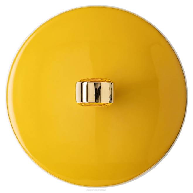 Swarovski DV4B1713 decorazioni porcellana, giallo tazza signum con coperchio