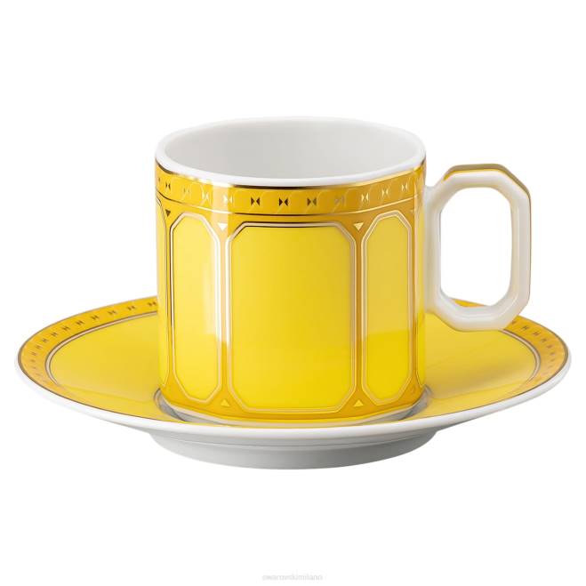 Swarovski DV4B1714 decorazioni porcellana, multicolore set da caffè espresso Signum