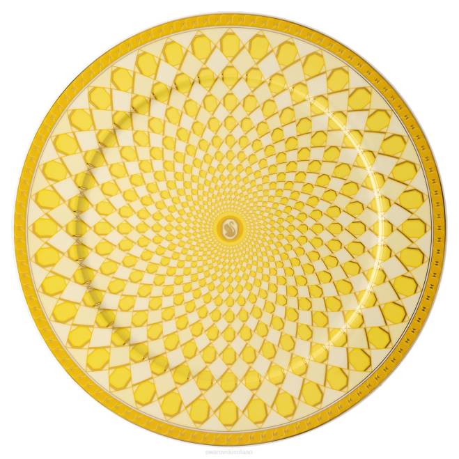 Swarovski DV4B1719 decorazioni porcellana, giallo targa di servizio Signum