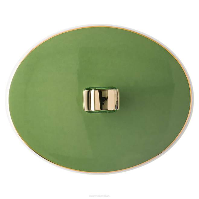 Swarovski DV4B1725 decorazioni porcellana, verde zuccheriera Signum