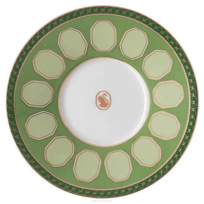 Swarovski DV4B1729 decorazioni porcellana, verde tazza da caffè signum con piattino