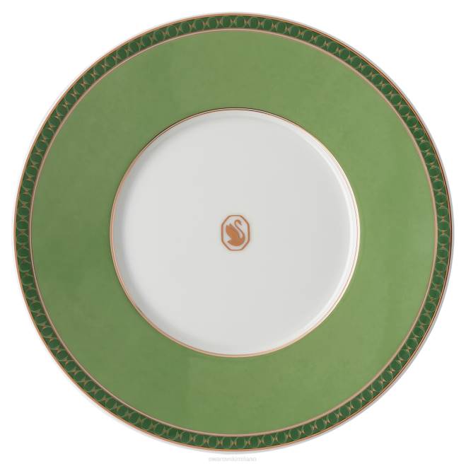 Swarovski DV4B1735 decorazioni porcellana, verde tazza con piattino