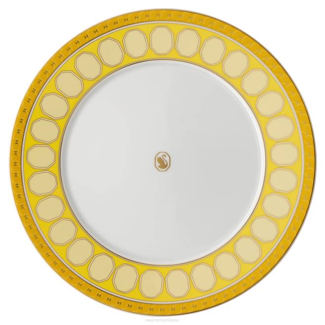 Swarovski DV4B1736 decorazioni porcellana, multicolore set di piastre segnaletiche
